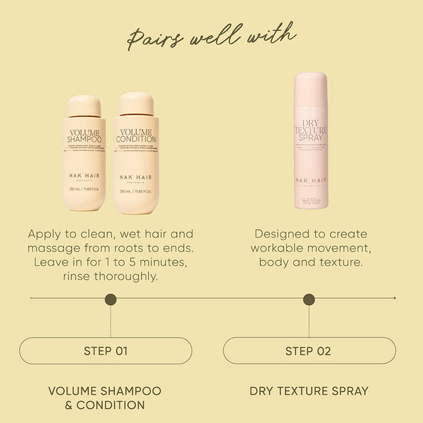 NAK Hair Signature Volume Shampoo 350ml