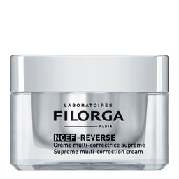 Filorga NCEF-Reverse cream jar on a white background