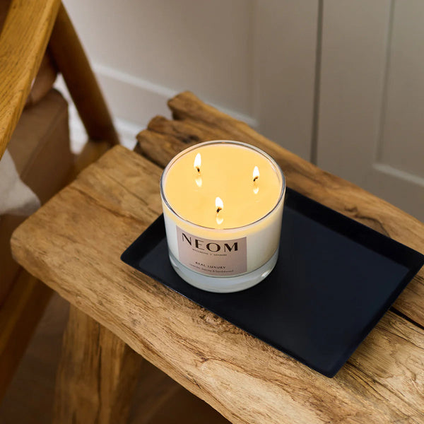 NEOM Real Luxury De-Stress Scented Candle (3 Wicks)