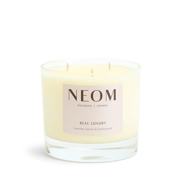 NEOM Real Luxury De-Stress Scented Candle (3 Wicks)