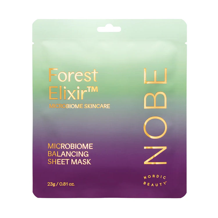 NOBE Forest Elixir Microbiome Balancing Sheet Mask 1pc