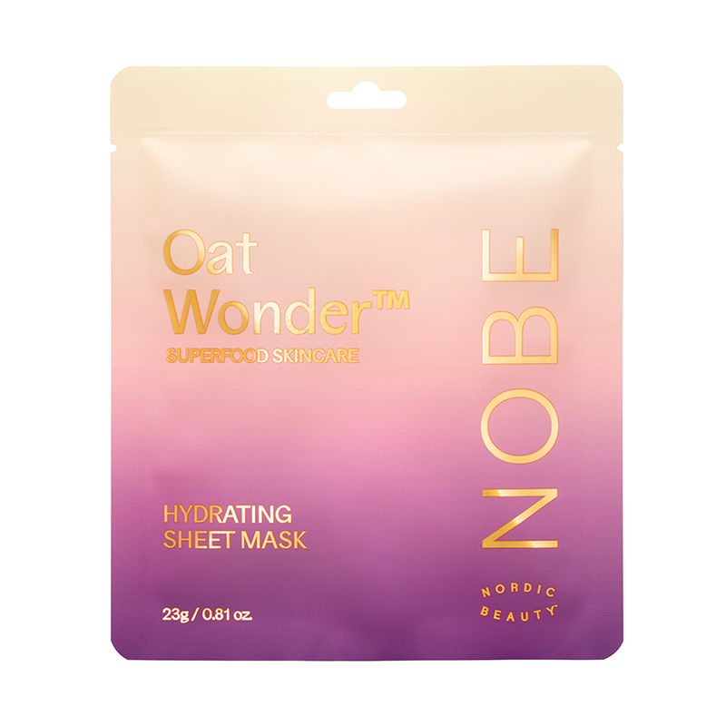 NOBE Oat Wonder Hydrating Sheet Mask 1pc