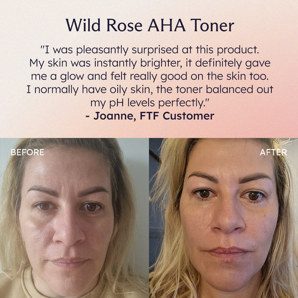 customer review with before and after