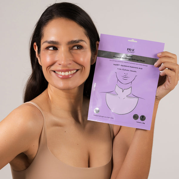Prai Beauty Ageless Neck & Decolletage Hydrogel Mask - Single