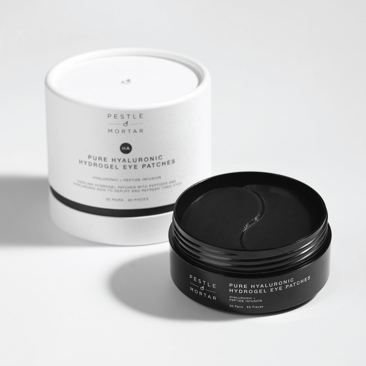 Pestle and Mortar Pure Hyaluronic Hydrogel Eye Patches