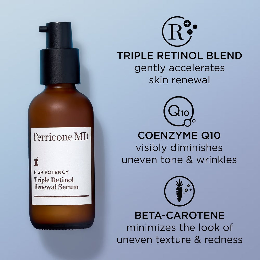 Perricone MD High Potency Triple Retinol Renewal Serum 59ml