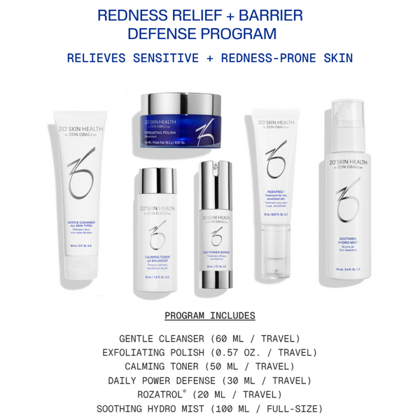 ZO Skin Health Redness Relief & Barrier Defense Program - Short Dated