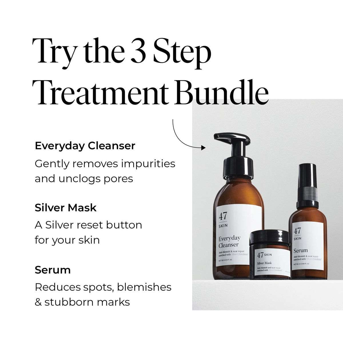 47 Skin Anti-Blemish and Scar Repair Serum 30ml