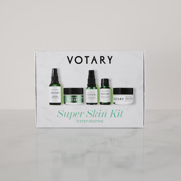 VOTARY Super Skin Kit 5 Step Routine