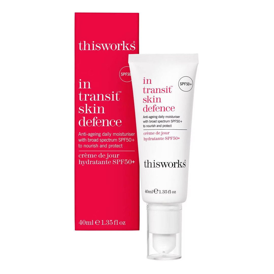This Works In Transit Skin Defence SPF50+ 40ml