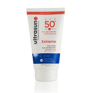 White Ultrasun Extreme Sunscreen SPF 50+ 150ml tube