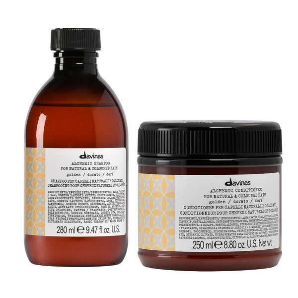  Davines Alchemic Golden Duo 