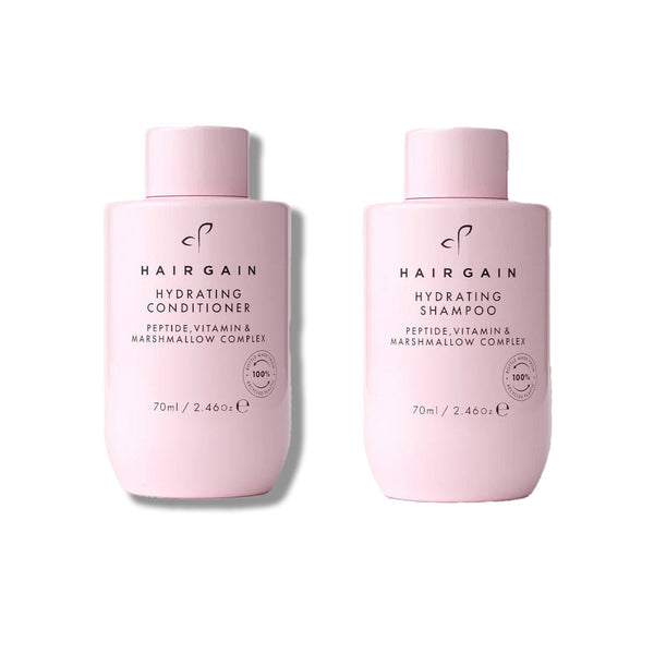 ‍Freebie: Hair Gain Hydrating Shampoo & Conditioner 70ml Duo (100% off)