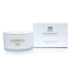 Rathbornes 1488 Cedar, Cloves and Ambergris Luxury Travel Candle Gift