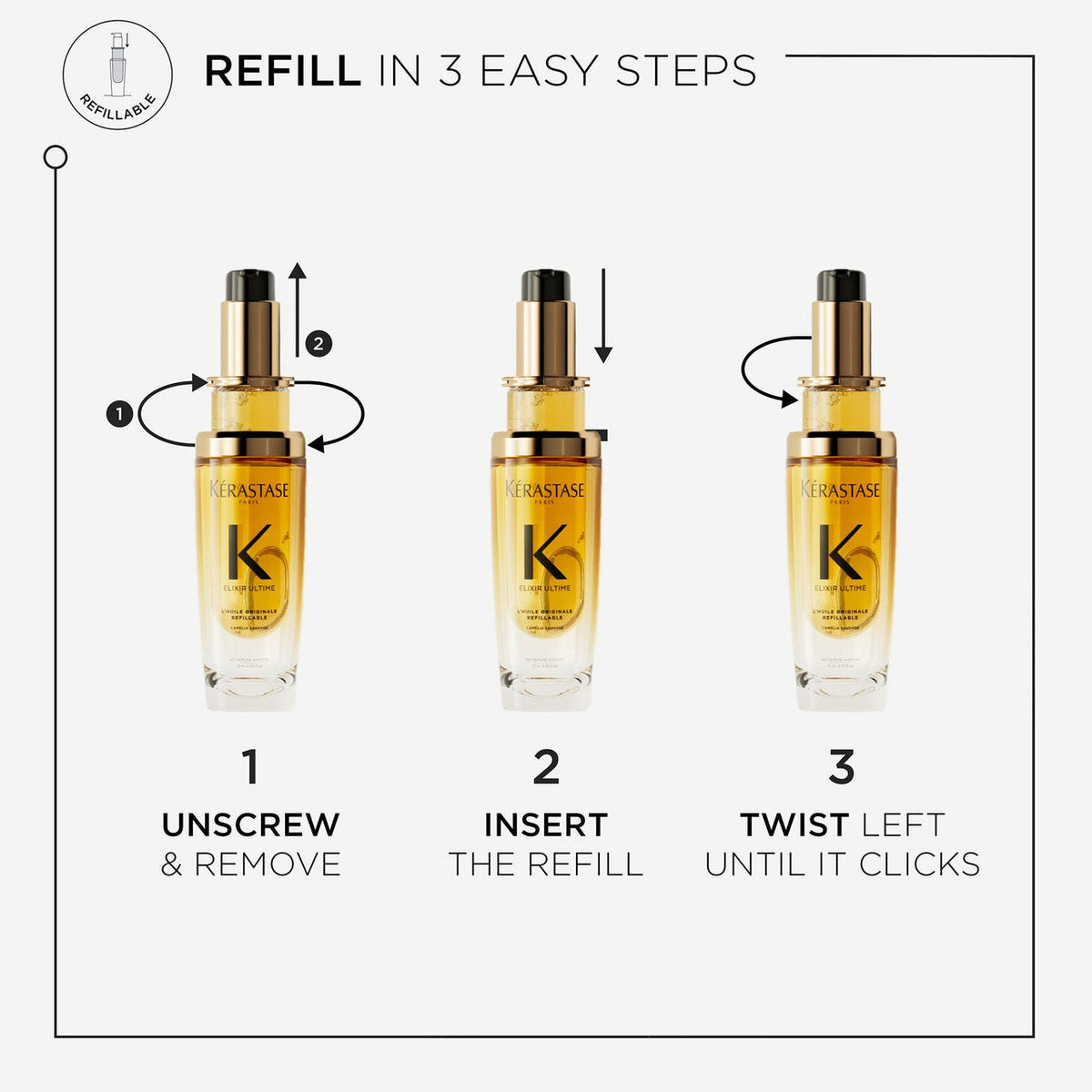 Kerastase Elixir Ultime L'Huile Originale Refill 75ml