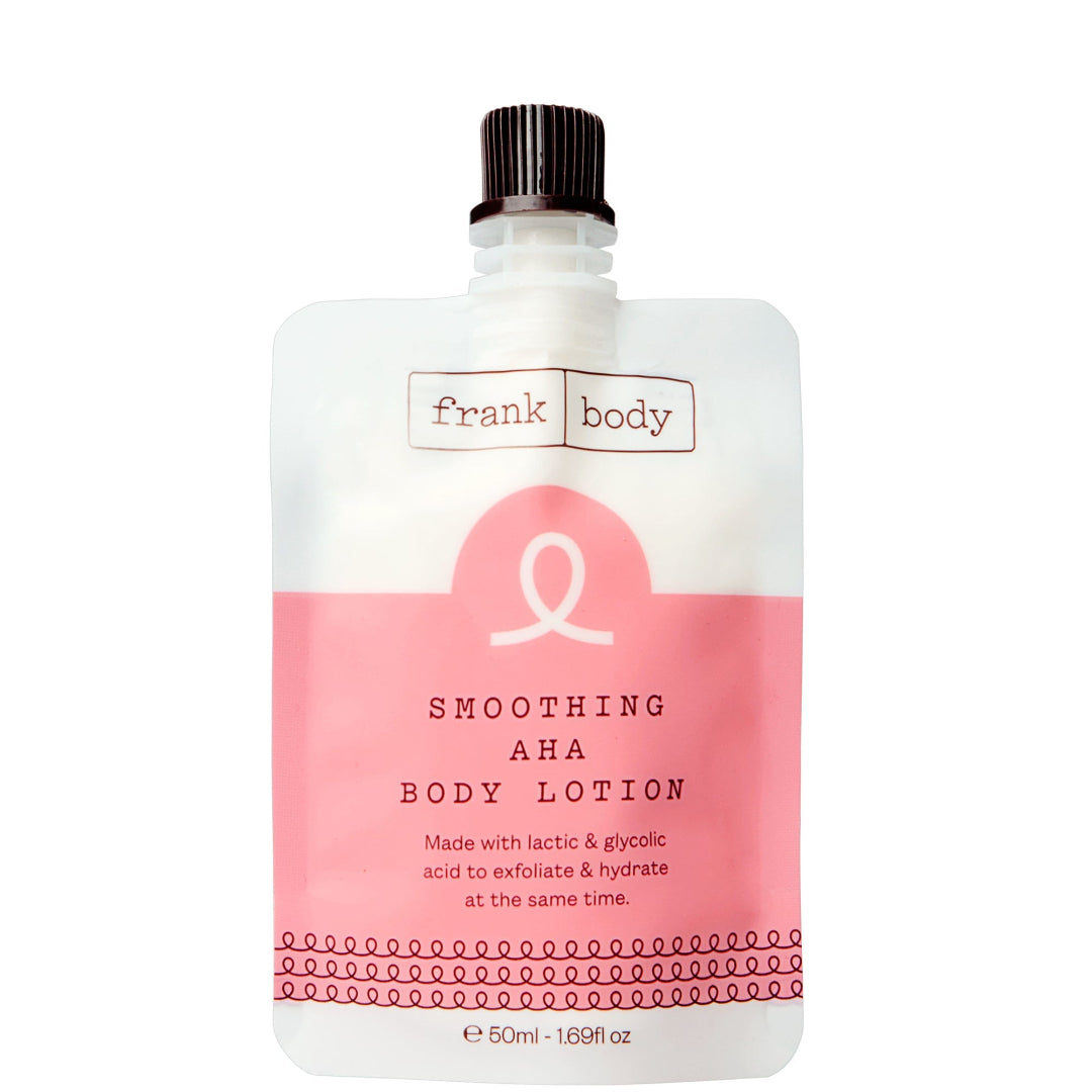 Frank Body Smoothing AHA Body Lotion 50ml Buy Online Today | Face the ...