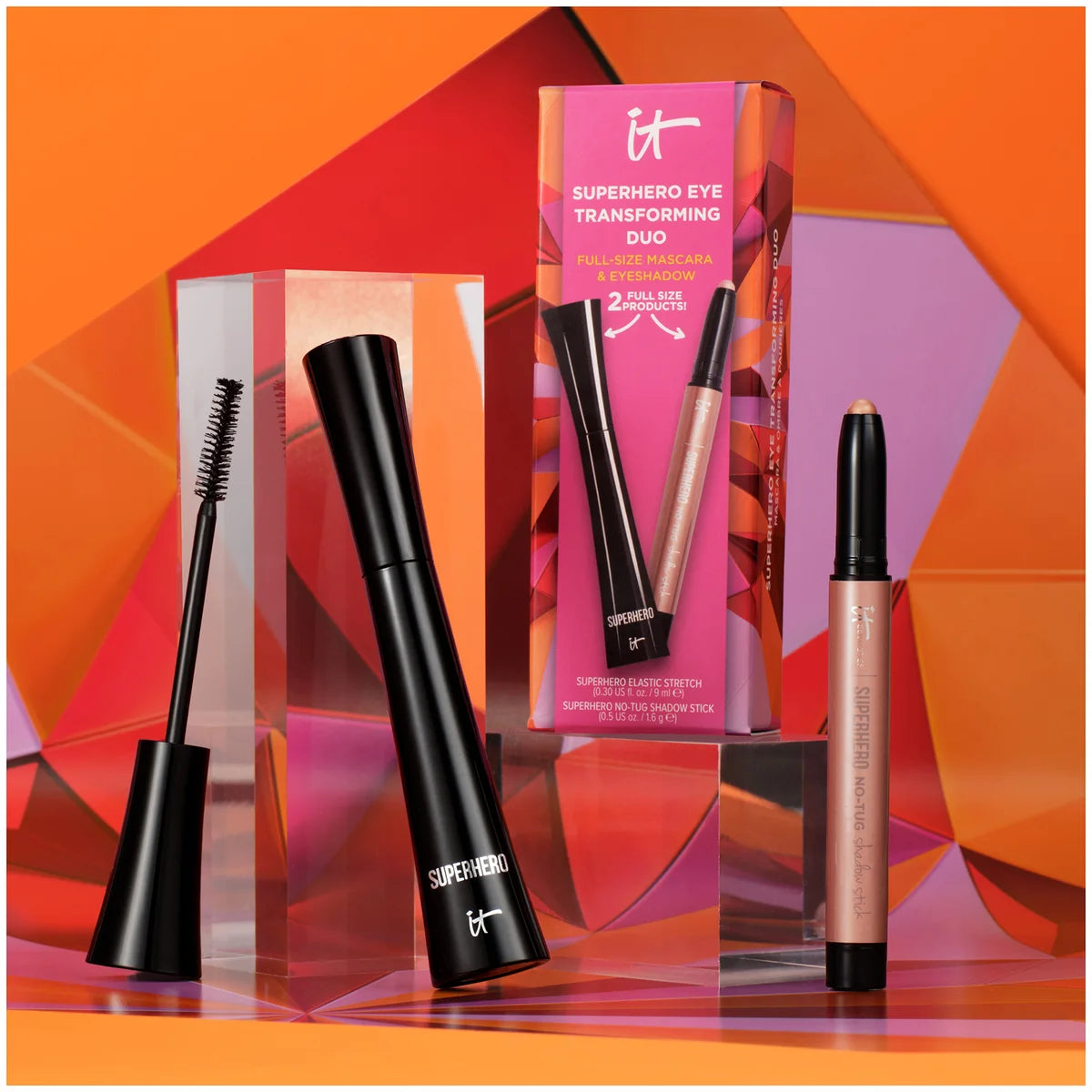 iT Cosmetics Your Transforming Superhero Eye Duo (worth £48)