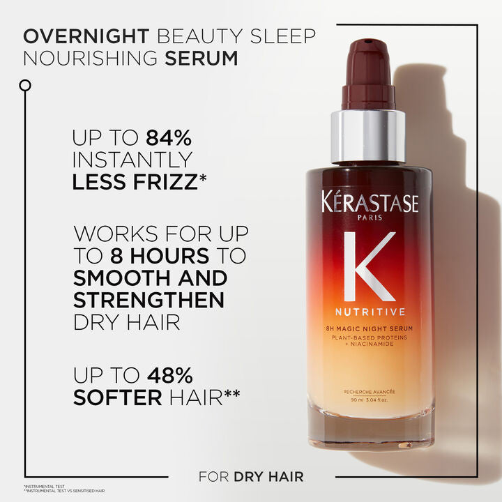 Kerastase 8hr Magic Night Serum Dry Hair 90ml