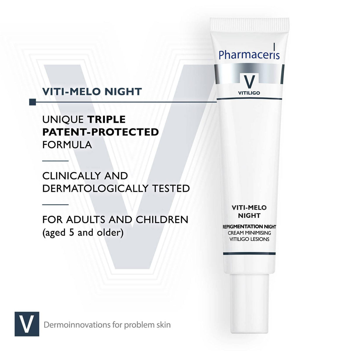 Pharmaceris V - Viti-Melo Night Repigmentation Night Cream for Vitiligo