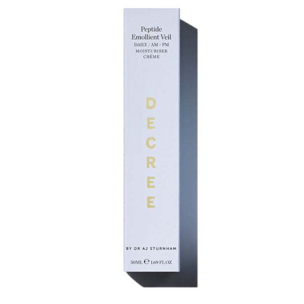 Decree Peptide Emollient Veil packaging 