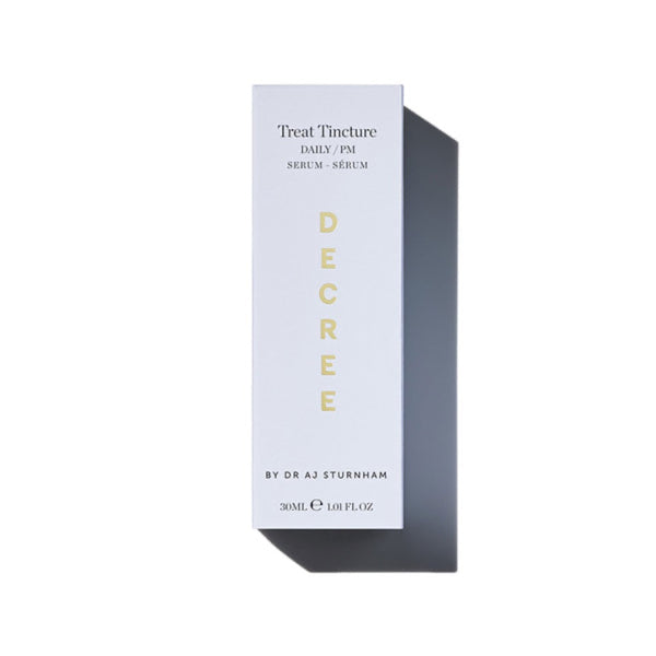 Decree Treat Tincture packaging 