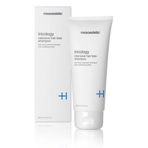 mesoestetic Tricology Treatment Intensive Hair Loss Shampoo container and packaging